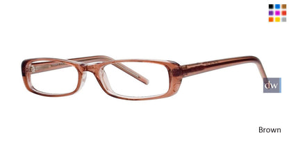 Brown Gallery Evita Eyeglasses - Teenager