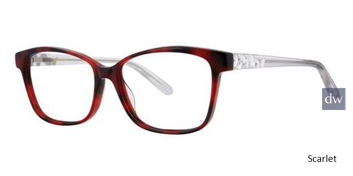 Scarlet Vera Wang Evonne Eyeglasses.