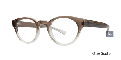 Olive Gradient Gallery Ezra Eyeglasses