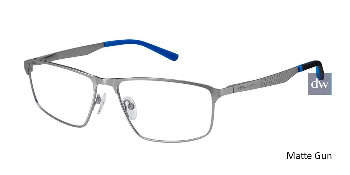 Matte Gun c01 Champion FL1004 Fleet Titanium Eyeglasses.