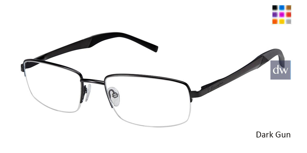 Dark Gun c01 Champion FL4001 Fleet Titanium Eyeglasses.