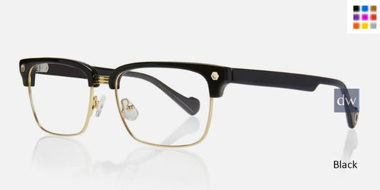 Black Kingsley FRANKIE KR007 Eyeglasses.