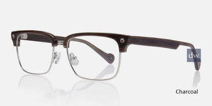 Charcoal Kingsley FRANKIE KR007 Eyeglasses.