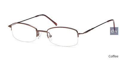 Coffee Capri Versailles Palace Fraser Eyeglasses - Teenager.