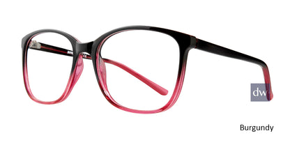 Burgundy Affordable Designs Fay Eyeglasses