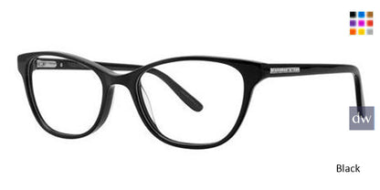 Black Vera Wang Felice Eyeglasses.