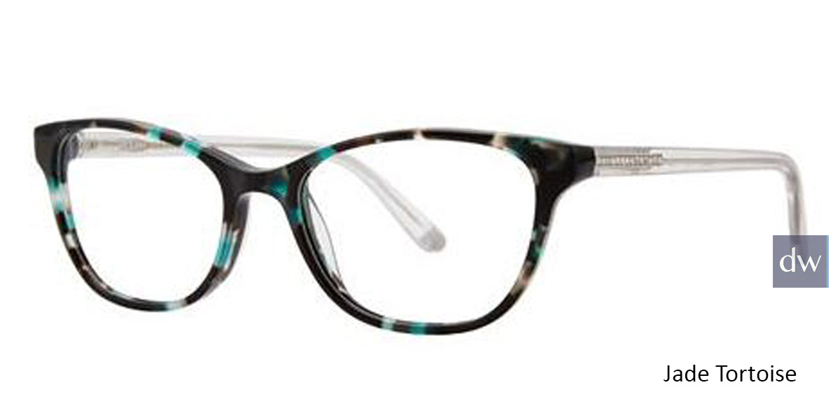 Jade Tortoise Vera Wang Felice Eyeglasses.