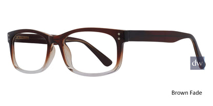 Brown Fade Affordable Designs Finn Eyeglasses