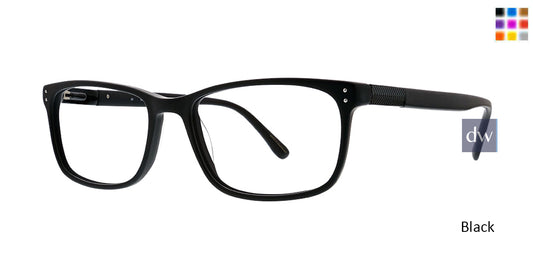 Black Argyleculture Frey Eyeglasses.