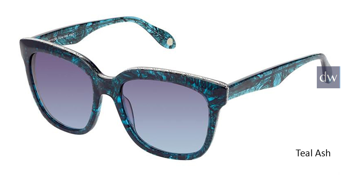 Teal Ash Fysh F-2010 Sunglasses.