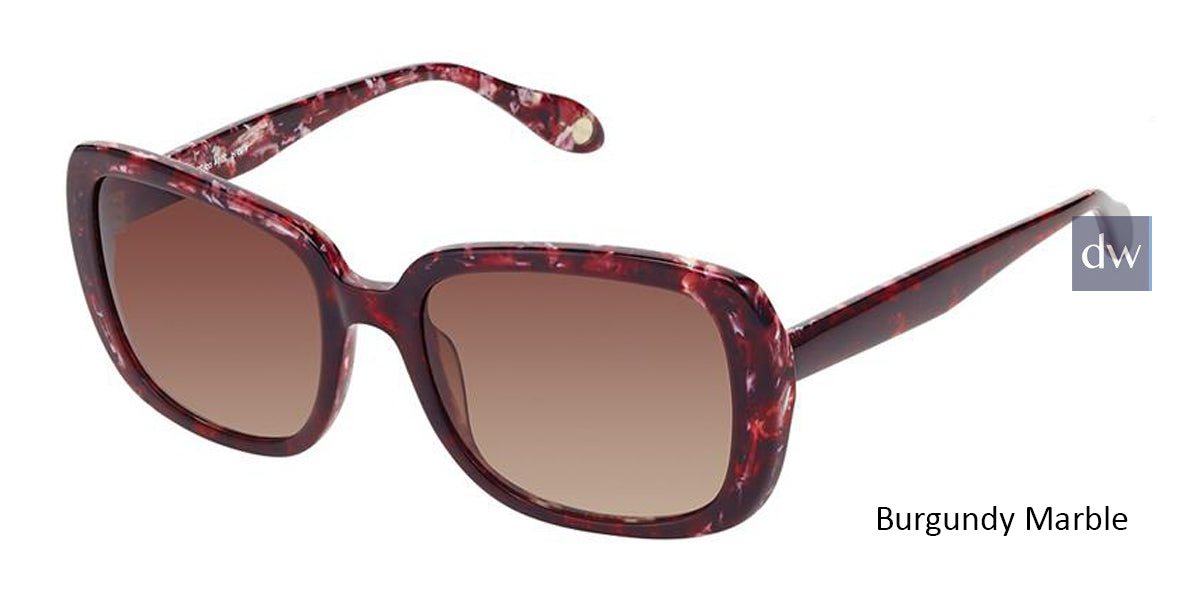 Burgundy Marble FYSH F-2014 Eyeglasses.