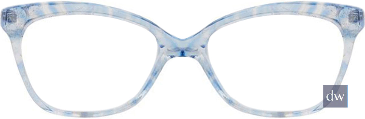 Blue Iridescent 3638 Eyeglasses.