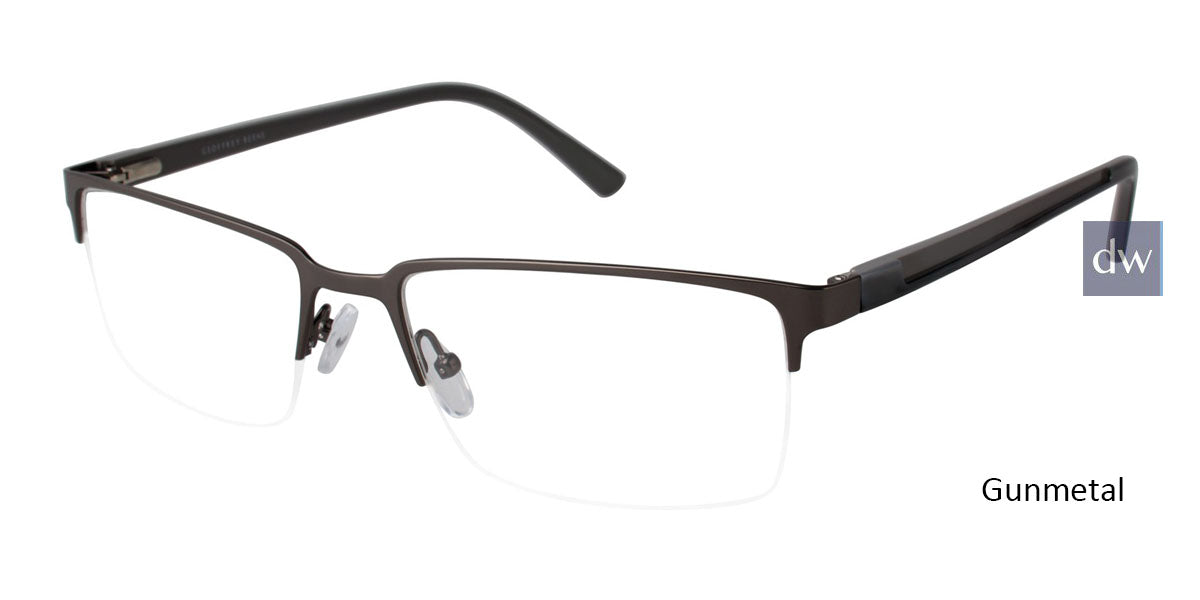 Gunmetal Geoffrey Beene G423 Eyeglasses