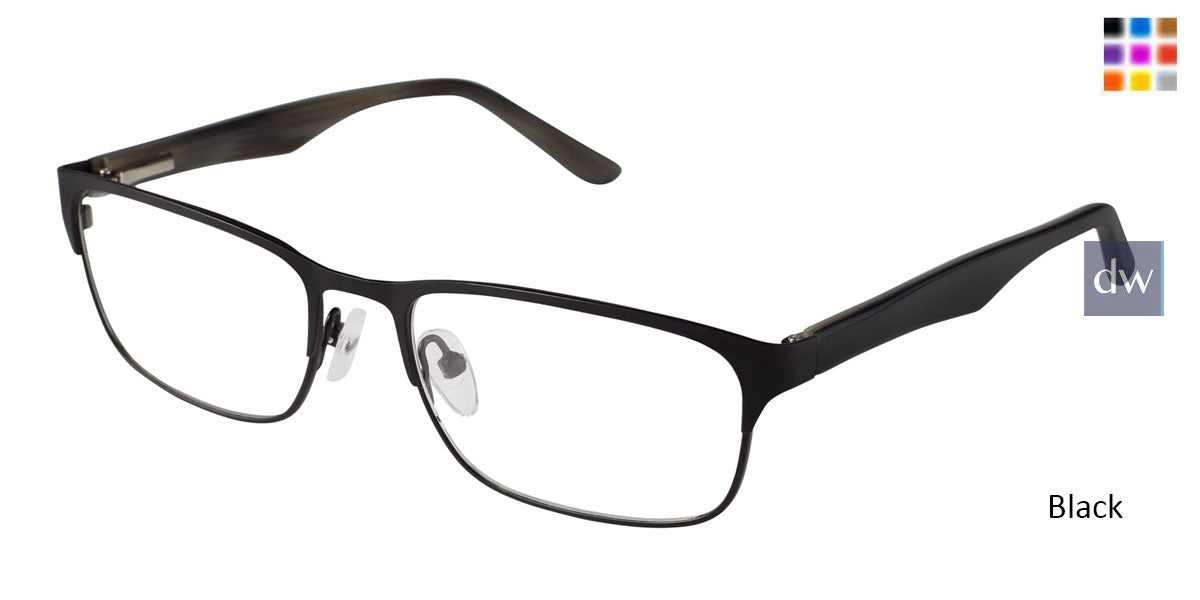 Black Geoffrey Beene G433 Eyeglasses