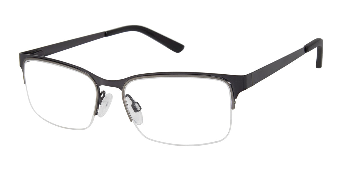 Dark Gunmetal Geoffrey Beene G450 Eyeglasses