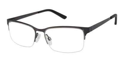 Dark Gunmetal Geoffrey Beene G450 Eyeglasses