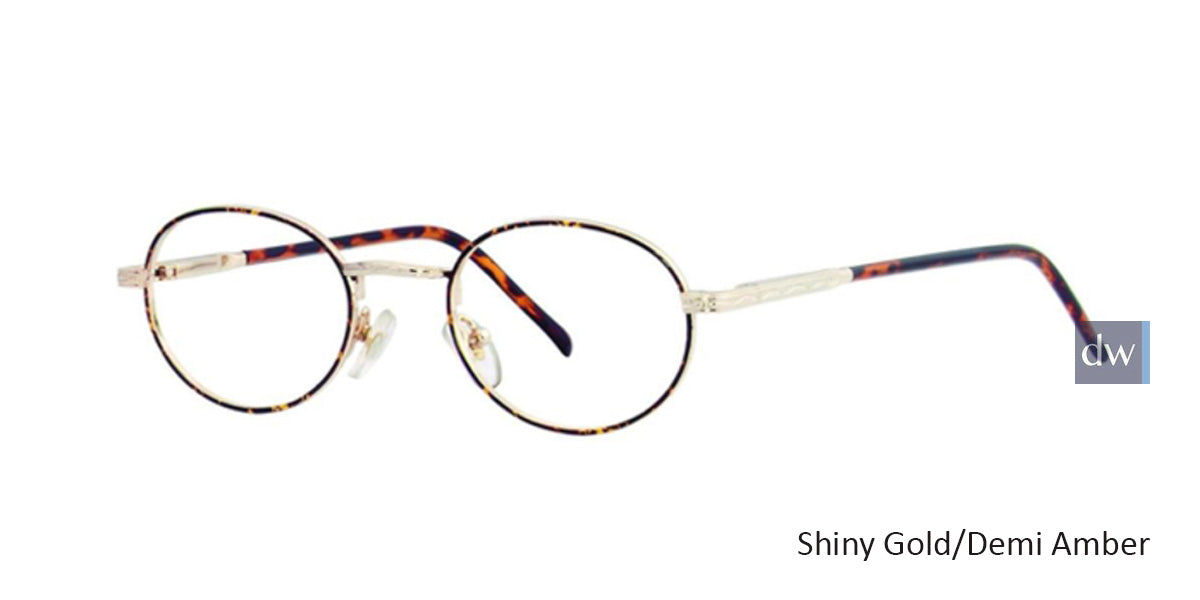 Shiny Gold/Demi Amber Gallery G511 Eyeglasses