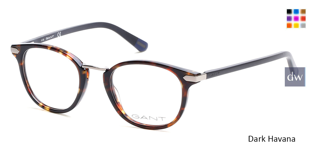 Dark Havana Gant GA3115 Eyeglasses - Teenager.