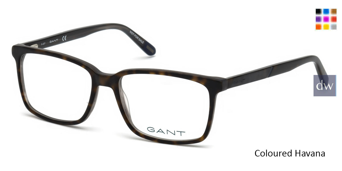 Coloured Havana Gant GA3165 Eyeglasses.