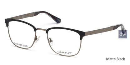 Matte Black Gant GA3181 Eyeglasses.