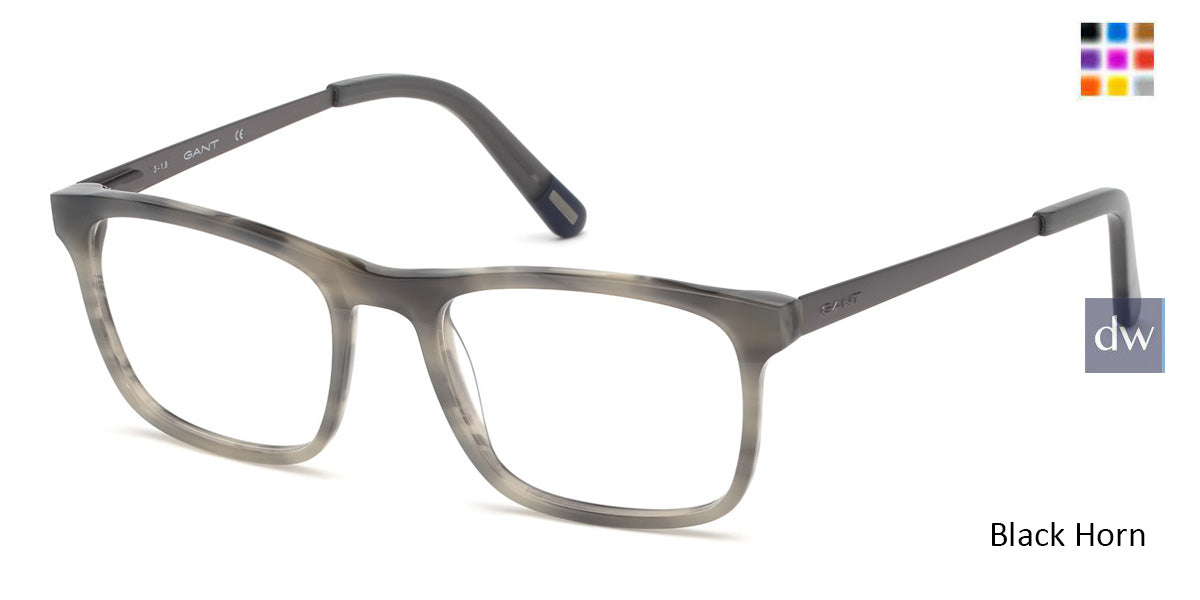 Black Horn Gant GA3189 Eyeglasses.