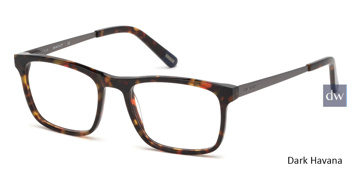Dark Havana Gant GA3189 Eyeglasses.
