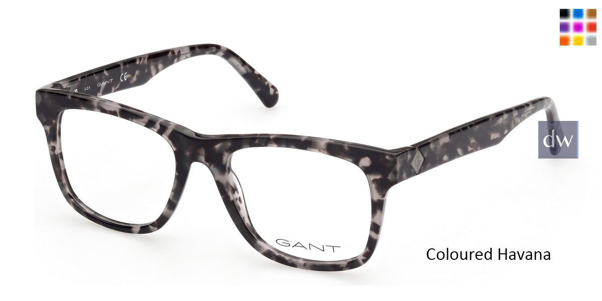 Coloured Havana Gant GA3218 Eyeglasses.