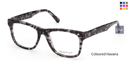 Coloured Havana Gant GA3218 Eyeglasses.