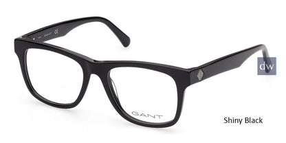 Shiny Black Gant GA3218 Eyeglasses.