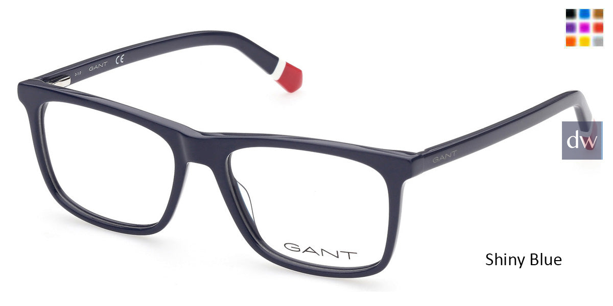 Shiny Blue Gant GA3230 Eyeglasses.