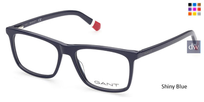 Shiny Blue Gant GA3230 Eyeglasses.