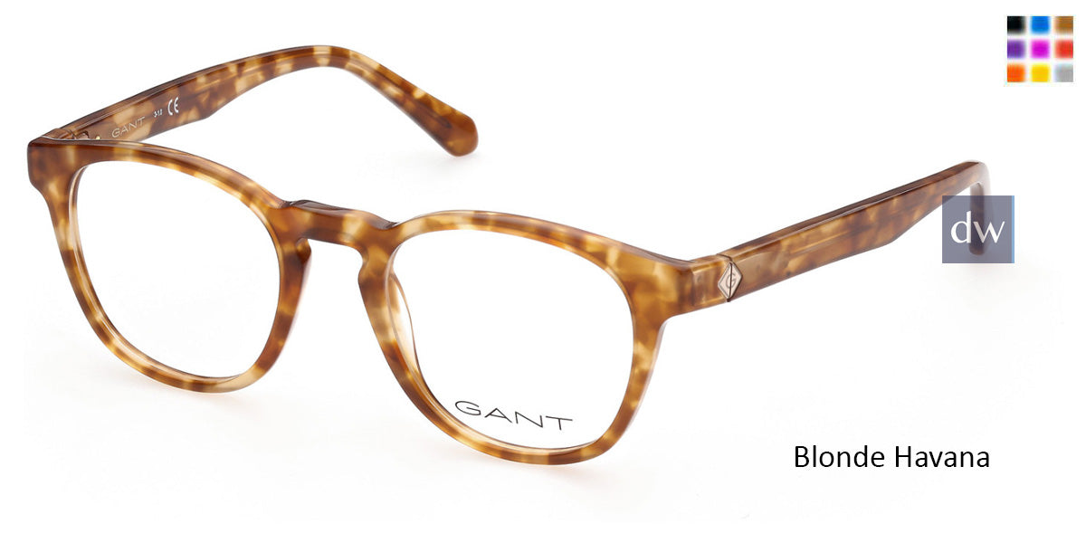 Blonde Havana Gant GA3235 Eyeglasses - Teenager.
