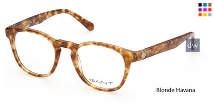 Blonde Havana Gant GA3235 Eyeglasses - Teenager.