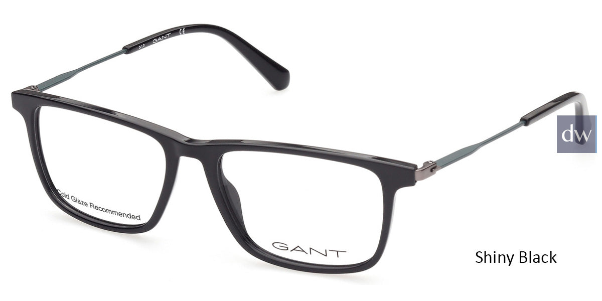 Shiny Black Gant GA3236 Eyeglasses.
