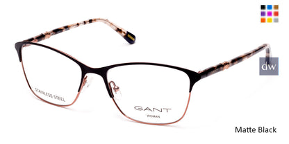 Matte Black Gant GA4081 Eyeglasses.
