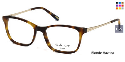 Blonde Havana Gant GA4083 Eyeglasses.