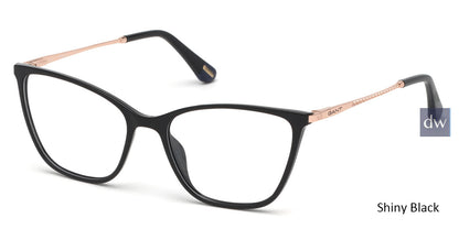 Shiny Black Gant GA4089 Eyeglasses.