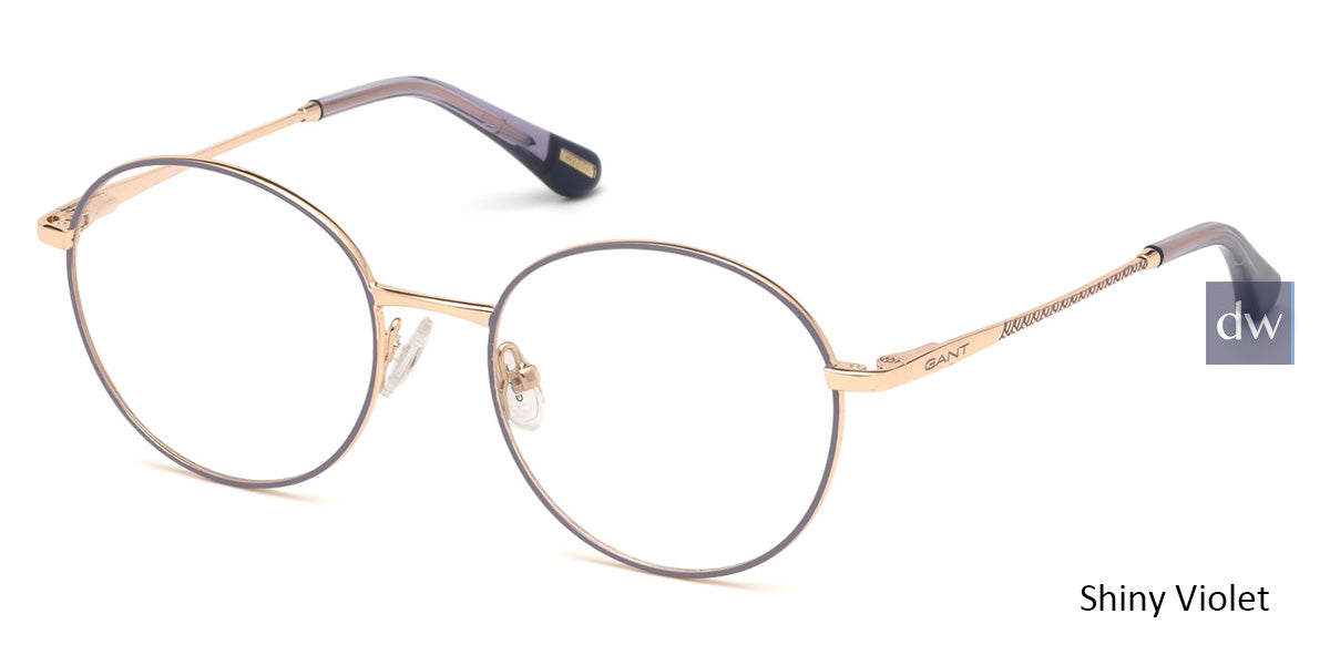Shiny Violet Gant GA4090 Eyeglasses.