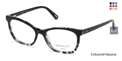Coloured Havana Gant GA4095 Eyeglasses.