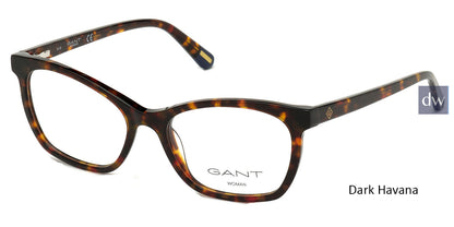 Dark Havana Gant GA4095 Eyeglasses.