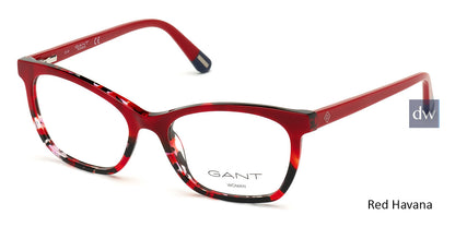 Red Havana Gant GA4095 Eyeglasses.