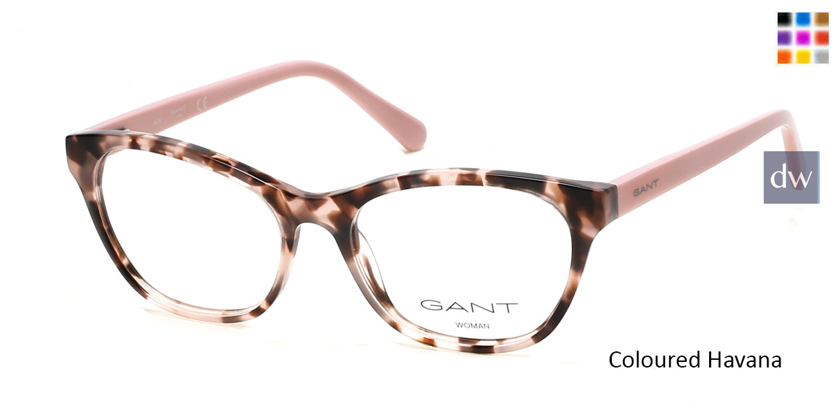 Coloured Havana Gant GA4099 Eyeglasses.