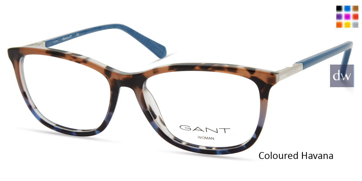 Coloured Havana Gant GA4115 Eyeglasses.