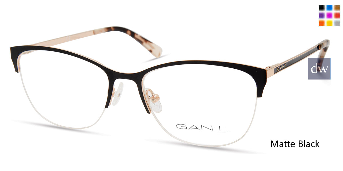 Matte Black Gant GA4116 Eyeglasses.