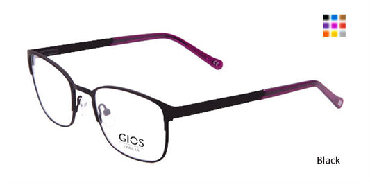 Black Gios Italia GLP100048 Eyeglasses