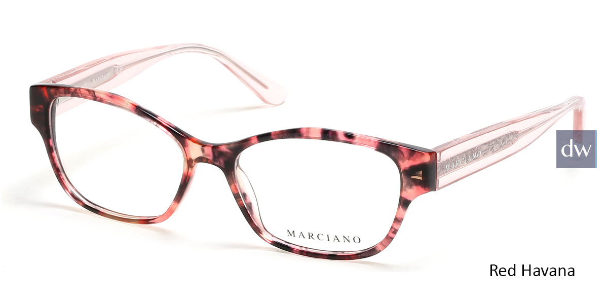 Red Havana Marciano GM0340 Eyeglasses.