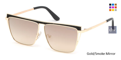 Gold/Smoke Mirror MARCIANO GM0797 Sunglasses.