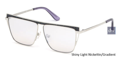 Shiny Light Nickeltin/Gradient MARCIANO GM0797 Sunglasses.