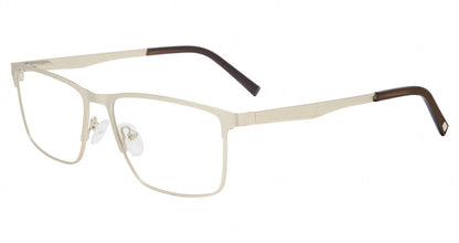  “Jones New York VJOM383 men's rectangle metal eyeglasses in Gold.”
