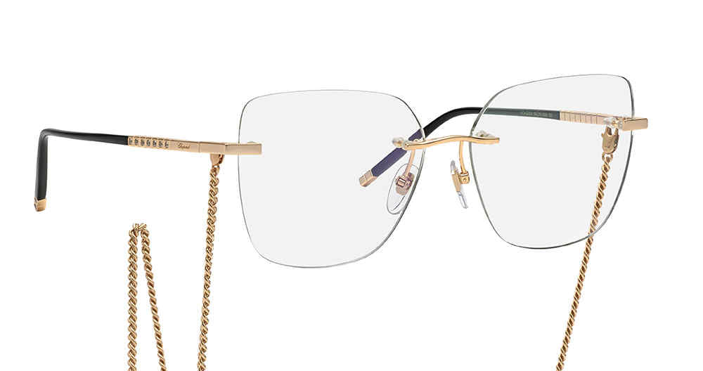 GOLD BLACK 0300      Chopard IKCHG25 Eyeglasses